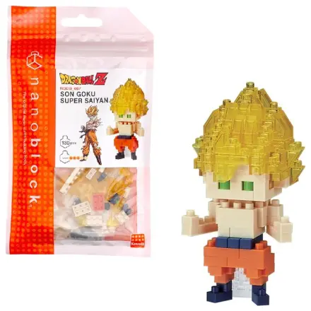 Dragon Ball Son Goku Super Saiyan figurka Nanoblock 10cm fotografii produktu
