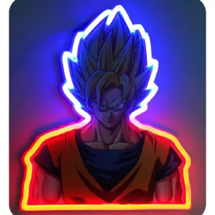 Dragon Ball Z LED světlo Goku Super Saiyan 40 cm fotografii produktu