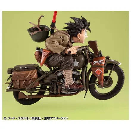 Dragonball Z 05 Desktop Real McCoy PVC Diorama Son Goku & Bike 18 cm fotografii produktu