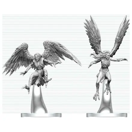Dungeons & Dragons Nolzur's Marvelous Miniatures Nenabarvená miniatura Harpyje 17 cm fotografii produktu
