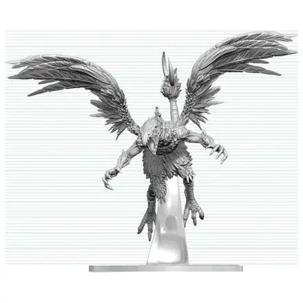 Dungeons & Dragons Nolzur's Marvelous Miniatures Nenabarvená Miniatura Vrock 17 cm fotografii produktu