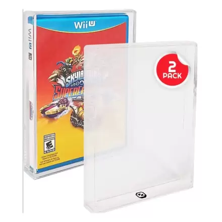 2-Pack akrylové pouzdro pro DVD/Wii/GameCube/PS2/XboX/Xbox360 fotografii produktu