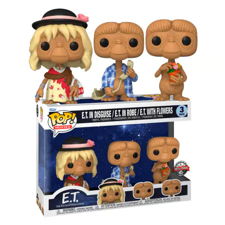 E.T. 40th Anniversary POP! Movies Vinylová figurka E.T. 3-Pack 9 cm termékfotója