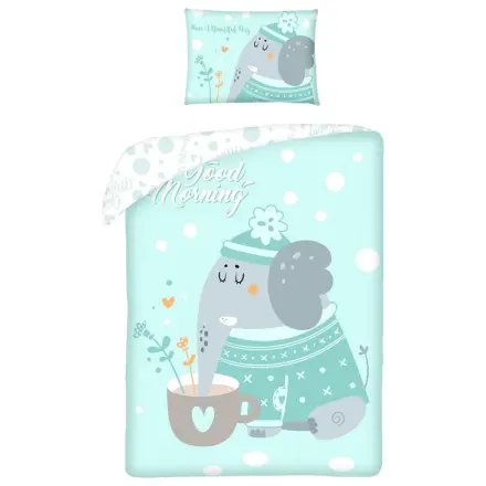 Elephant Beautiful Day Kids', Povlečení na peřinu pro předškoláky fotografii produktu