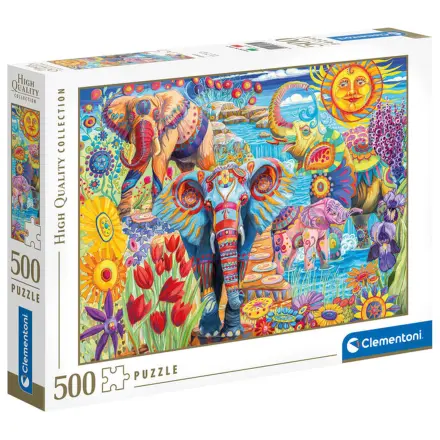 Elephants Carnival puzzle 500 ks fotografii produktu