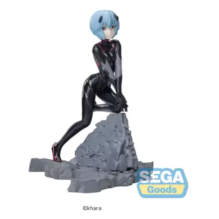 Evangelion: 3.0+1.0 Thrice Upon a Time Luminasta PVC Soška Vignetteum Tentative Name : Rei Ayanami 30th Anniversary Verze 19 cm termékfotója