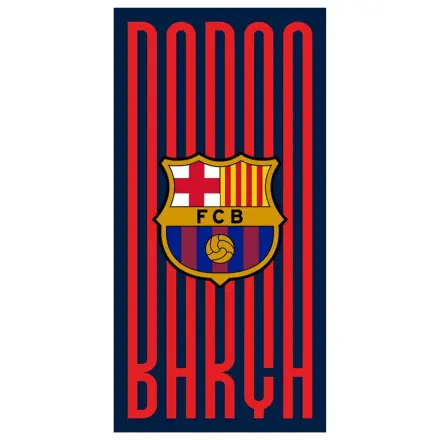 F.C Barcelona plážová osuška z mikrovlákna fotografii produktu