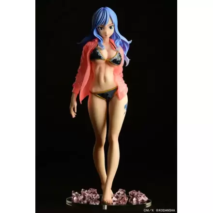 Fairy Tail Statue 1/6 Jubia Lokser Gravure_Stylesee-through wet shirt Black Bikini!! 25 cm Soška termékfotója