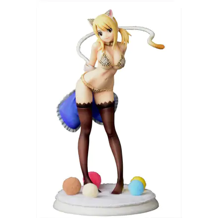 Fairy Tail Socha 1/6 Lucy Heartfilia - Leopardí potisk KOČKA Gravure_Style 25 cm termékfotója