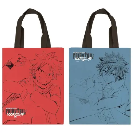 Fairy Tail: 100 Years Quest plátěná taška Natsu & Grey 35 x 43 cm fotografii produktu