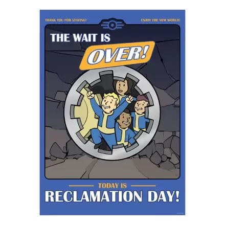 Fallout Art Print Reclamation Day Limited Edition 42 x 30 cm fotografii produktu