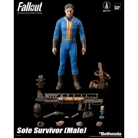 Fallout FigZero akční figurka 1/6 Sole Survivor (Male) 31 cm fotografii produktu