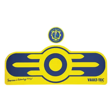 Fallout podložka na stůl a sada podložek pod hrnek Vault-Tec fotografii produktu