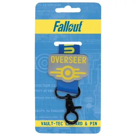Fallout Vault-Tec Overseer šňůrka na krk a sada odznáčku s připínáčkem fotografii produktu