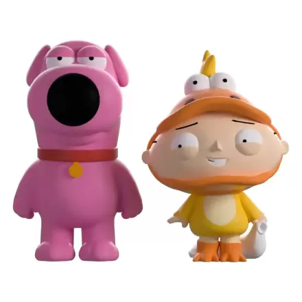 Family Guy Vinyl Figures 2-Pack Stewie & Brian Trick-Or-Treating 10 cm vinylové figurky fotografii produktu