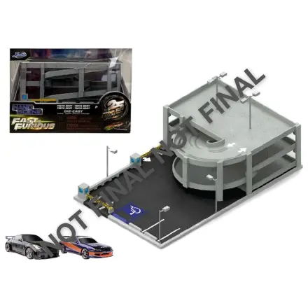 Fast & Furious Nano Scéna Diorama Tokyo Drift Garáž fotografii produktu