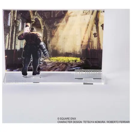 Final Fantasy VII Rebirth Akrylové dioráma Barret Key Art fotografii produktu