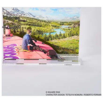 Final Fantasy VII Rebirth Akrylové dioráma Cid Key Art fotografii produktu