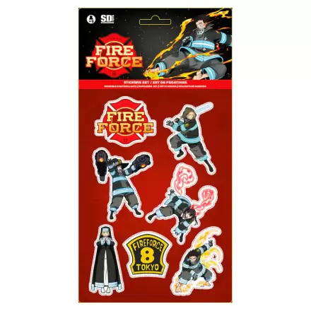 Sada samolepek Fire Force fotografii produktu