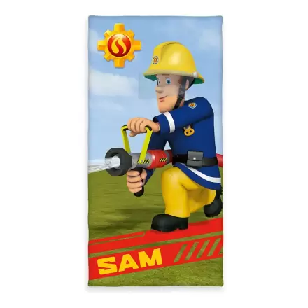 Fireman Sam velurový ručník 75 x 150 cm fotografii produktu
