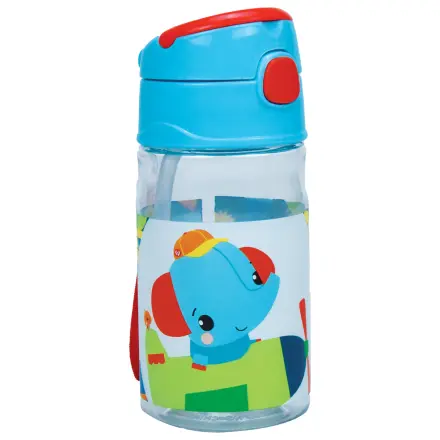 Fisher-Price Animals Fly Plastová láhev s brčkem a klipem 350 ml fotografii produktu