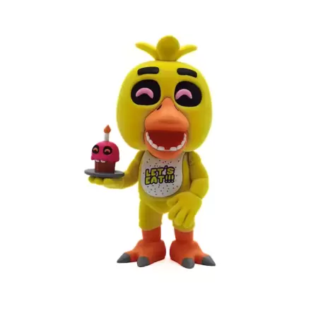 Five Night's at Freddy Vinyl Figure Chica Flocked 12 cm termékfotója