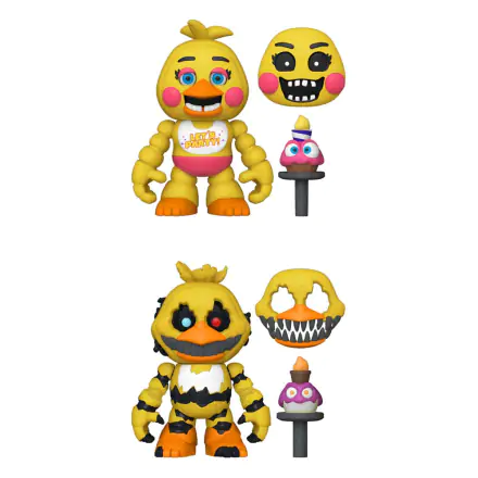 Five Nights at Freddy's Sběratelské figurky Nightmare Chica a Toy Chica 9 cm fotografii produktu