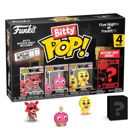 Balení 4 figurek Bitty POP Five Nights at Freddys Foxy termékfotója