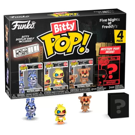 Balení 4 figurek Bitty POP Five Nights at Freddys Nightmare Bonnie termékfotója