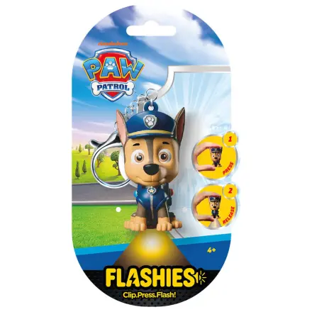 Flashies Paw Patrol Chase 3D klíčenka s LED svítilnou fotografii produktu