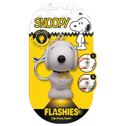 Flashies Peanuts Snoopy 3D klíčenka s LED svítilnou fotografii produktu