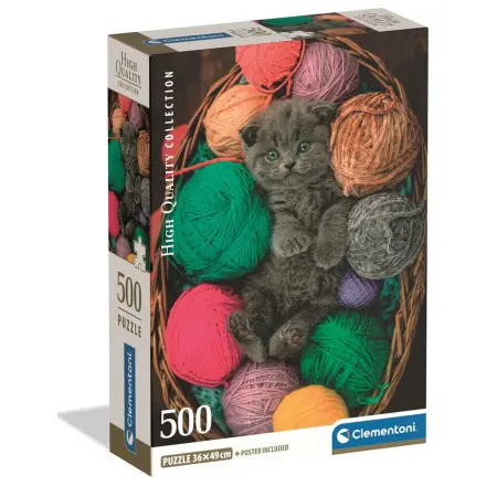 Fluffy Kitten puzzle 500 kusů fotografii produktu