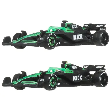 Formula 1 Hot Wheels Premium Die-Cast vozidla 2-balení 1/64 KICK Sauber Team fotografii produktu