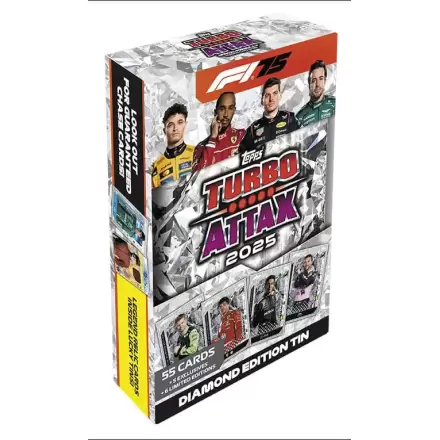 Formula 1 Turbo Attax TCG 2025 F1 Mega Plechovka Diamond Edition *Německá verze* fotografii produktu