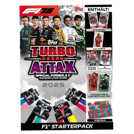 Formula 1 Turbo Attax TCG 2025 F1 Startovní balíček *Německá verze* fotografii produktu