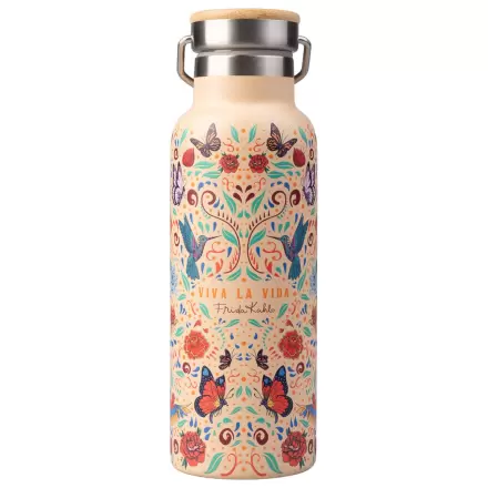 Frida Kahlo Long Live Life nerezová láhev 500 ml fotografii produktu
