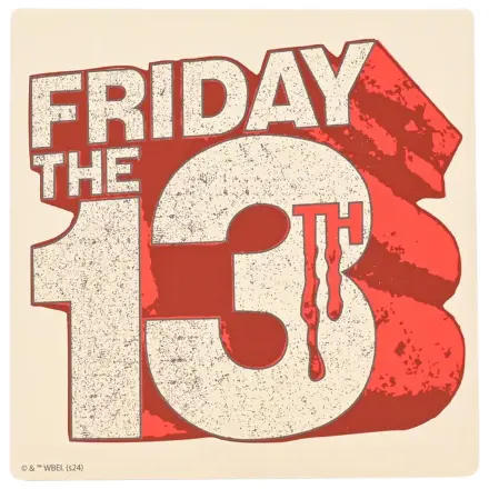 Friday 13th Logo keramická čtvercová podložka pod hrnek fotografii produktu