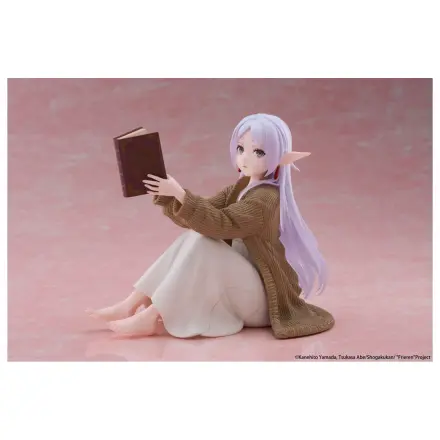 Frieren: Beyond Journey's End PVC soška Stolní Roztomilá figurka Frieren Roomwear Ver. 13 cm fotografii produktu