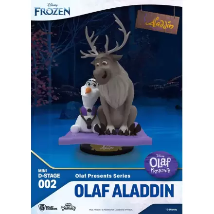 Frozen Mini Diorama Stage PVC Soška Olaf Presents Olaf Aladdin 12 cm fotografii produktu