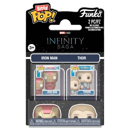 Funko Bitty POP balení 2 figurek Marvel Infinity Saga Iron Man & Thor fotografii produktu