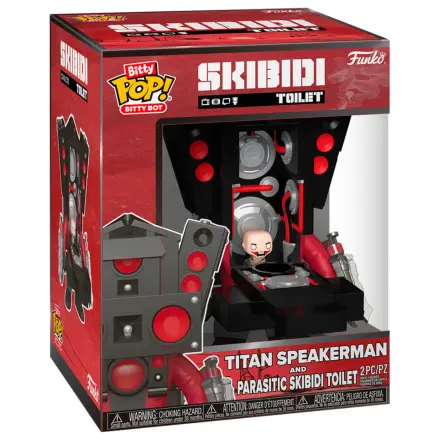 Funko Bitty Pop Bots figurka Skibidi Toilet Titan Speakerman and Parasitic Skibidi Toilet fotografii produktu
