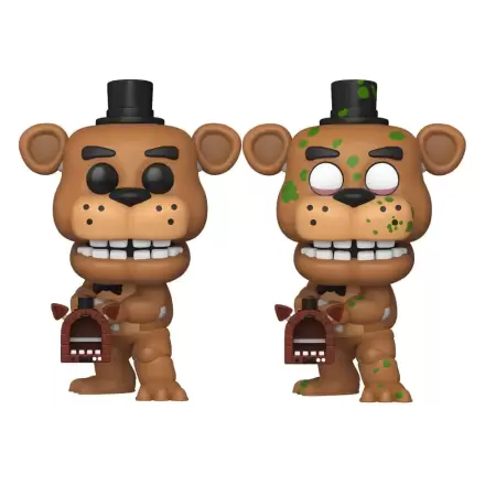 Funko Fusion Funko POP! Games Vinyl Figurky Freddy Fazbear with Pizza Launcher w/CH 9 cm 5 + 1 Set fotografii produktu