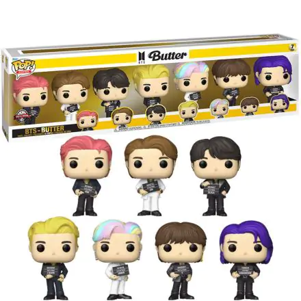 BTS POP! Rocks vinylové figurky 7-Pack Butter 9 cm termékfotója