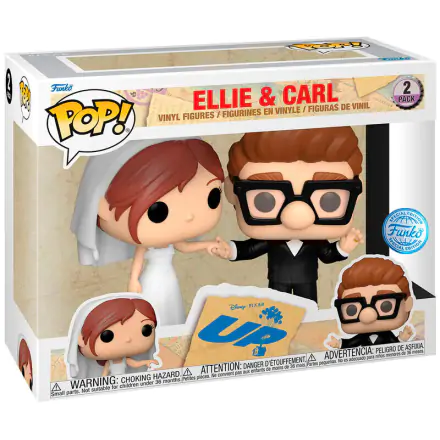 Up POP! Vinylové figurky 2-Pack Ellie & Carl Svatba 9 cm termékfotója