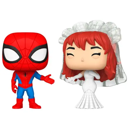 Funko POP balení 2 figurek Marvel Spider-Man a MJ fotografii produktu