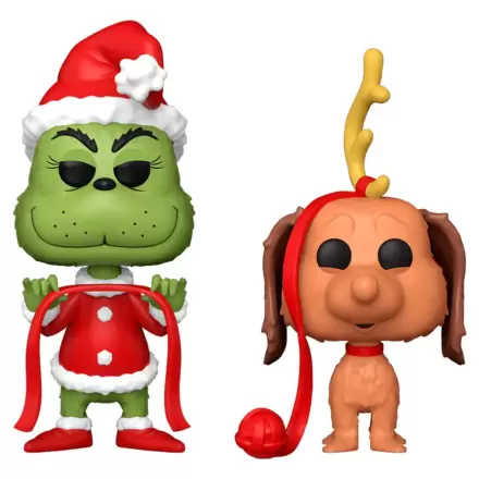 The Grinch(Anniversary) Funko POP! Knihy Vinylové Figurky 2-Balení Grinch s Maxem 9 cm termékfotója