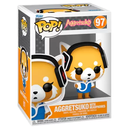 Funko POP figurka Aggretsuko - Aggretsuko se sluchátky termékfotója