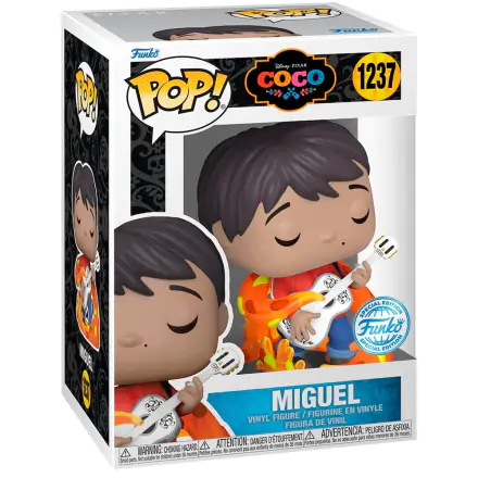 Coco POP! Disney Vinyl Figurka Miguel s kytarou (Svítící ve tmě) 9 cm termékfotója