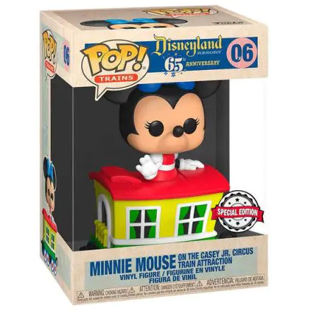 Disneyland Resort POP! Disney Vláček Vozík Vinylová Figurka Minnie Mouse na Casey Jr. Circus Train Atrakci 9 cm termékfotója