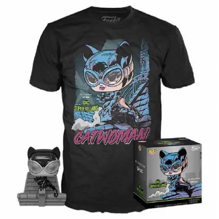 Funko POP figurka & tričko box DC Jim Lee Catwoman termékfotója